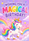 BIRTHDAY UNICORN