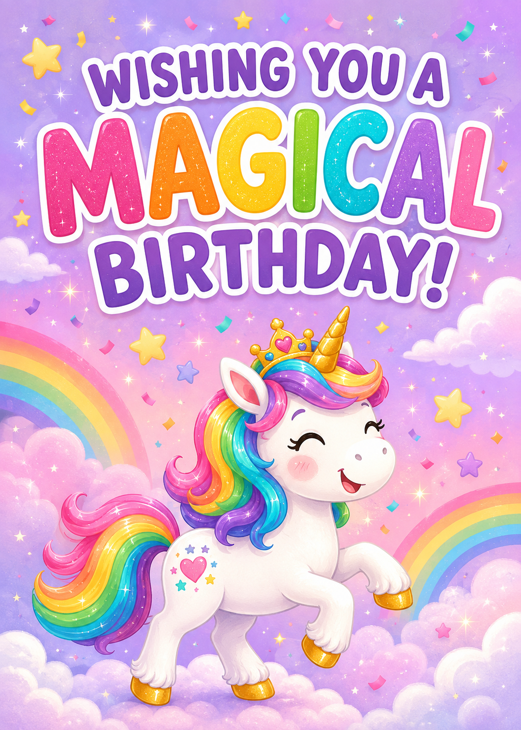 BIRTHDAY UNICORN