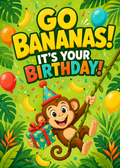 BIRTHDAY BANANAS