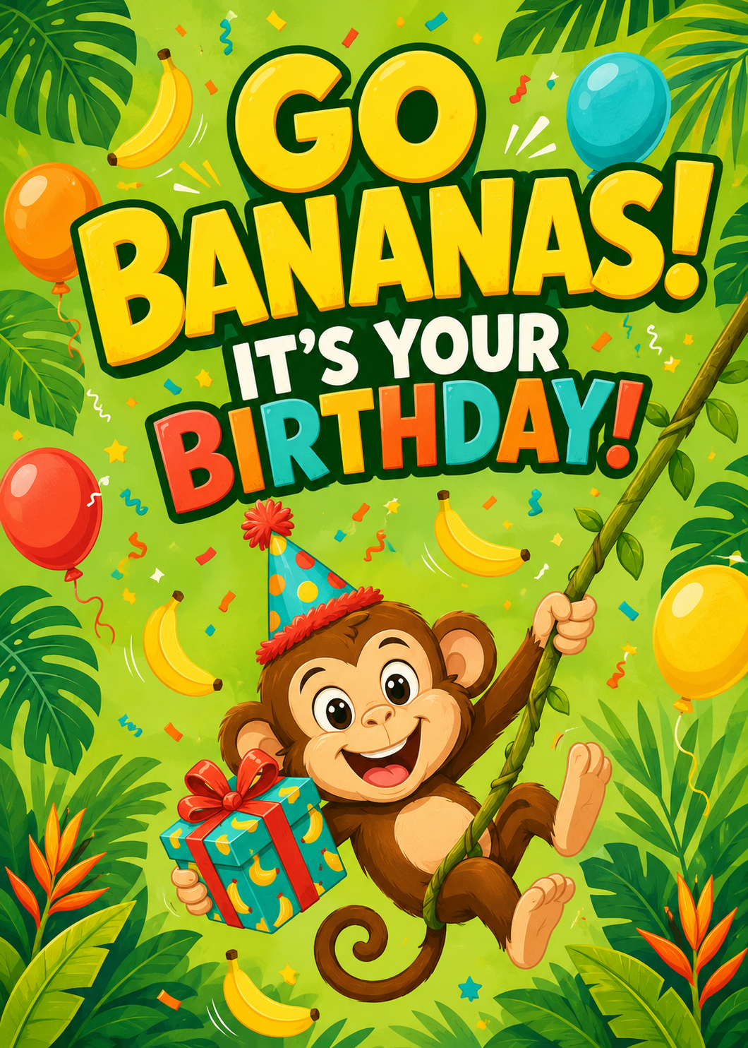BIRTHDAY BANANAS