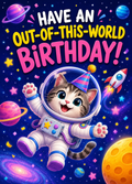BIRTHDAY CAT