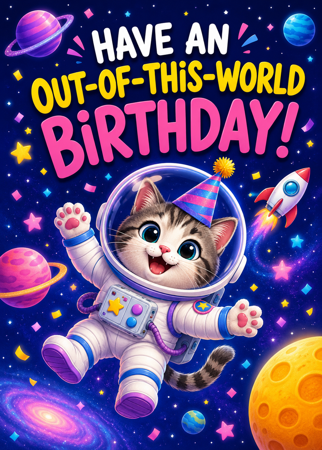 BIRTHDAY CAT