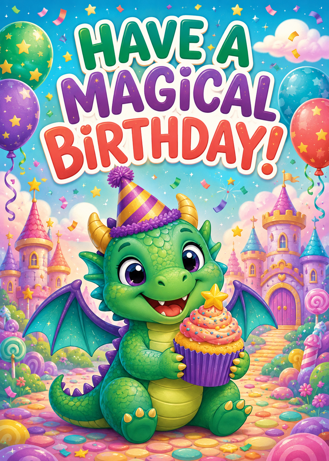BIRTHDAY DRAGON