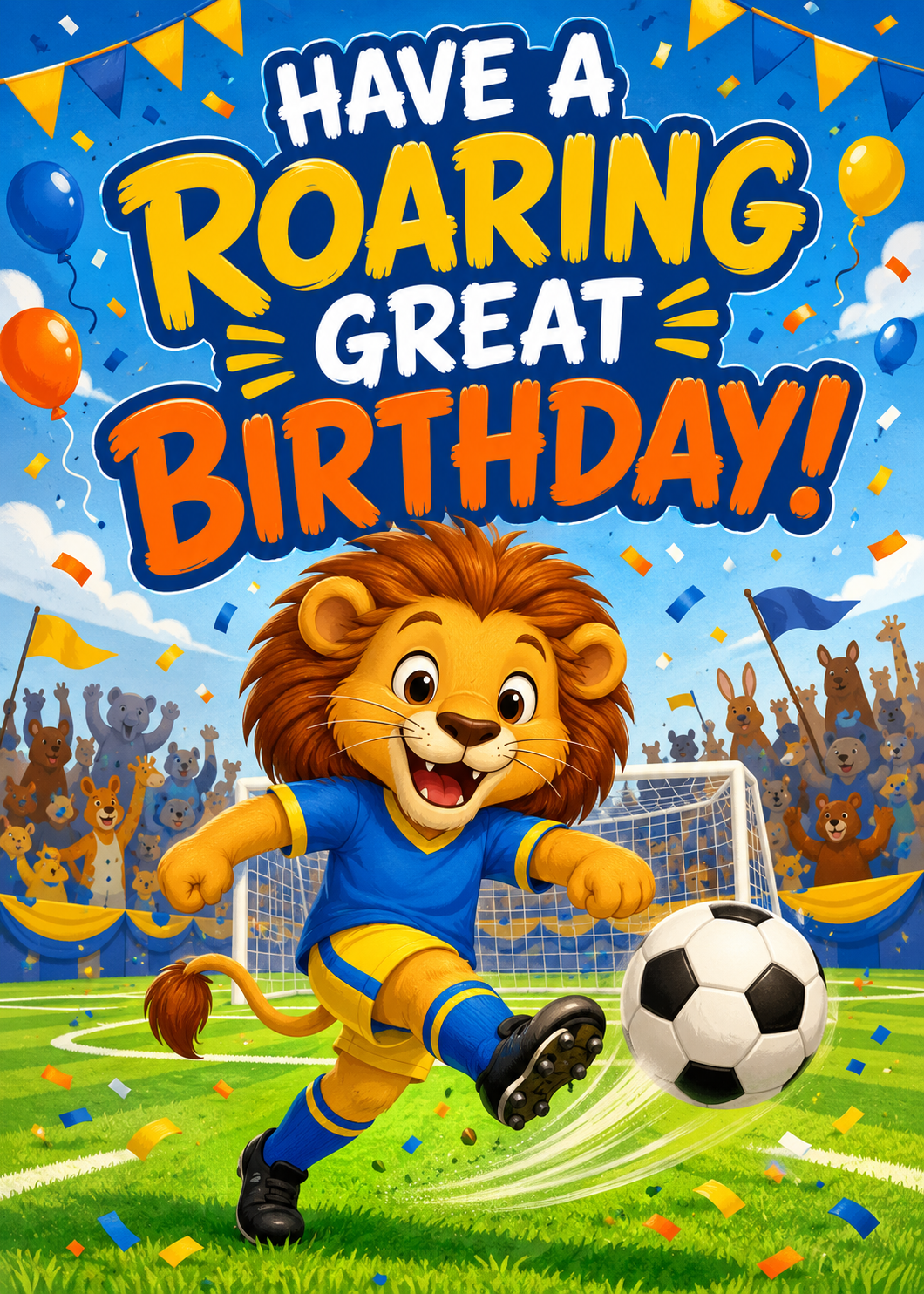 BIRTHDAY LION