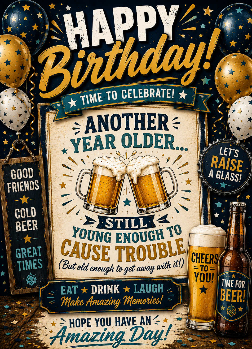 BIRTHDAY CAUSE TROUBL