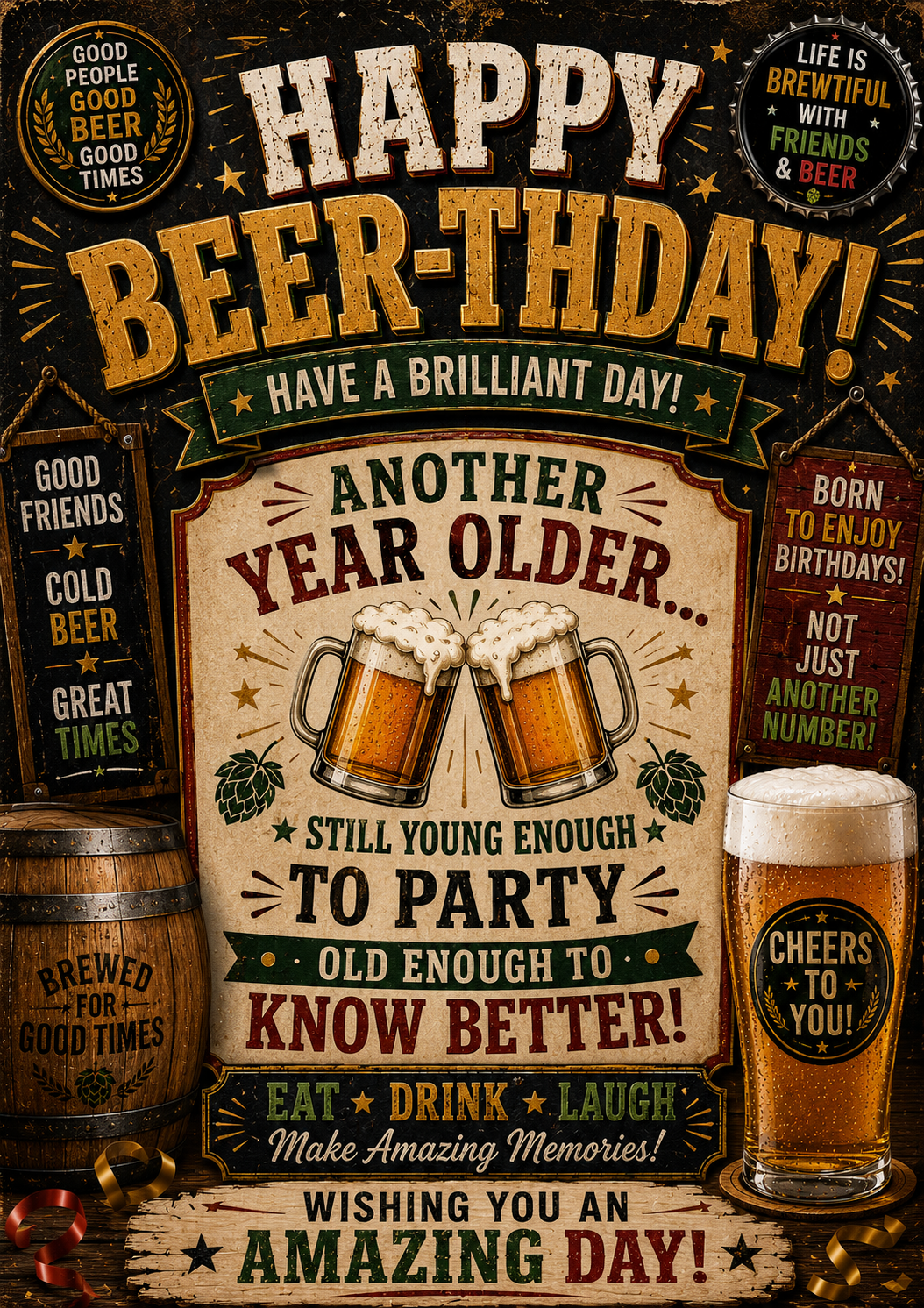 BIRTHDAY BEER PARTY