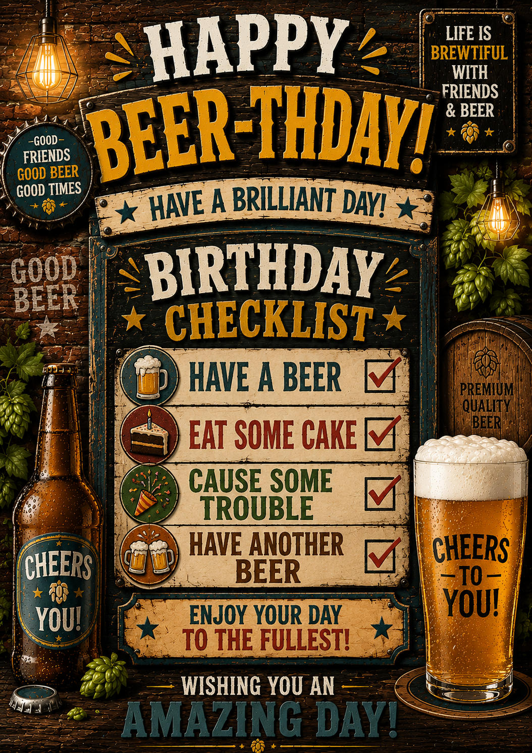 BIRTHDAY BEER
