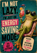 NOT LAZY