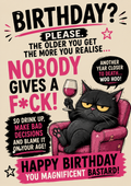 BIRTHDAY BLACK CAT