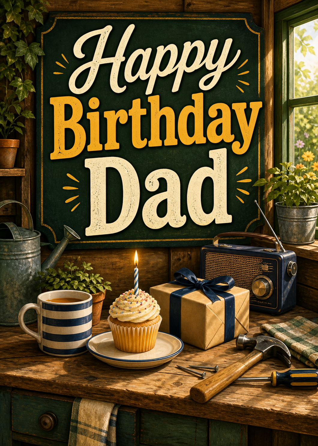 HAPPY BIRTHDAY DAD