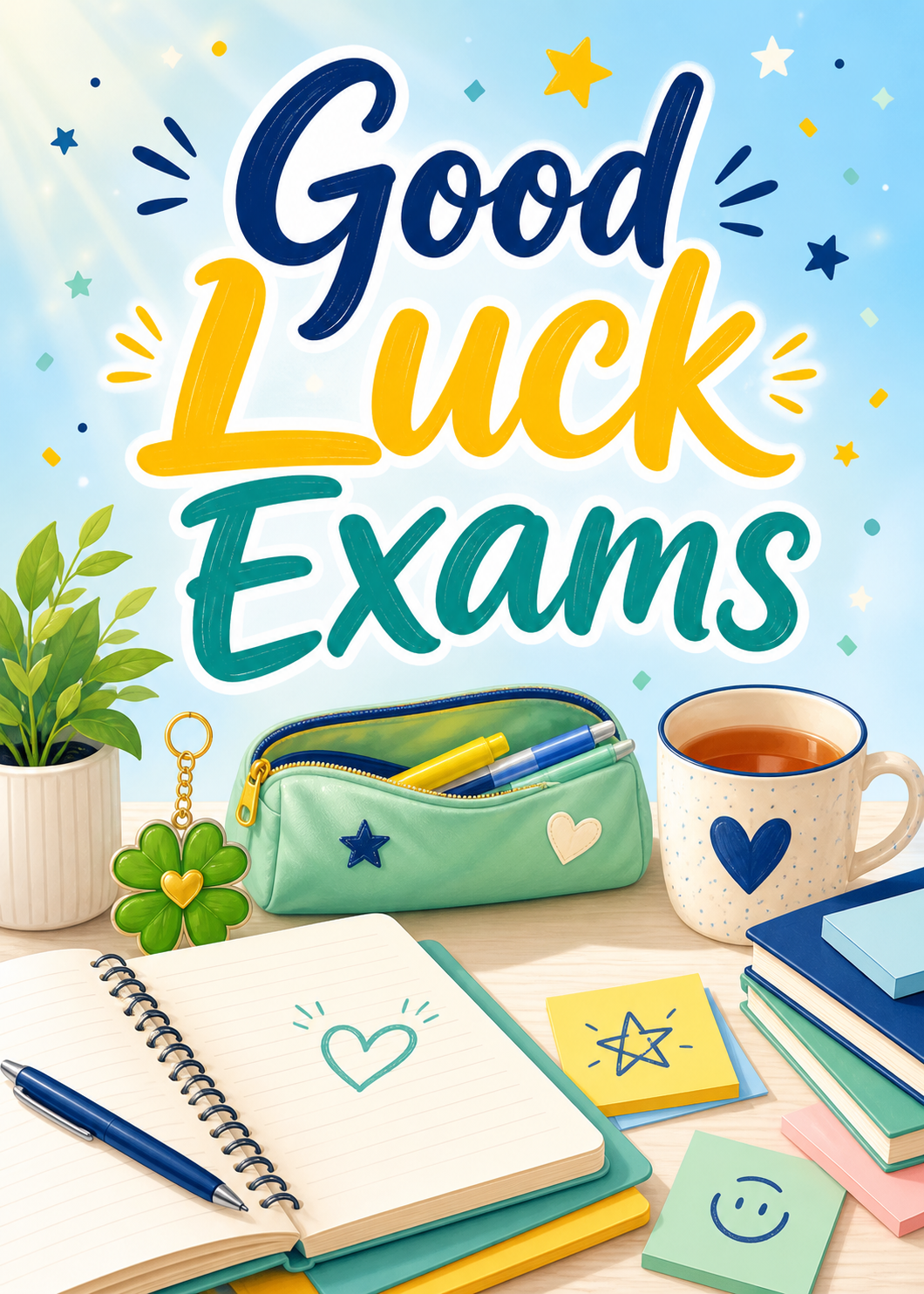 GOOD LUCK EXAMS
