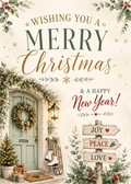 A festive Christmas new year