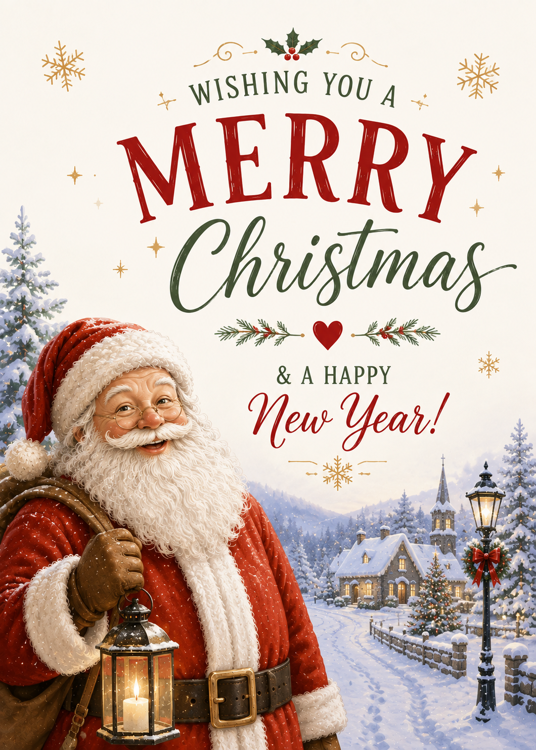 A festive merry Christmas x