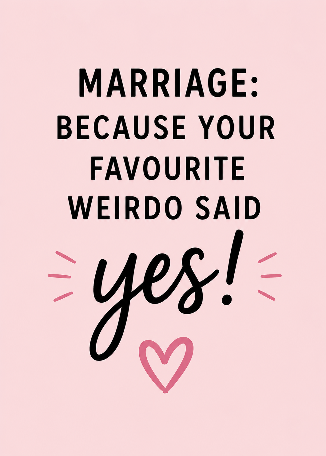 Wedding Wishes Just for You Card
