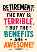 Pension Just for You Card