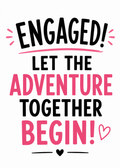 Engagement Just for You Card