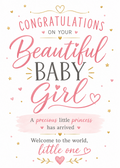 BABY GIRL CARD
