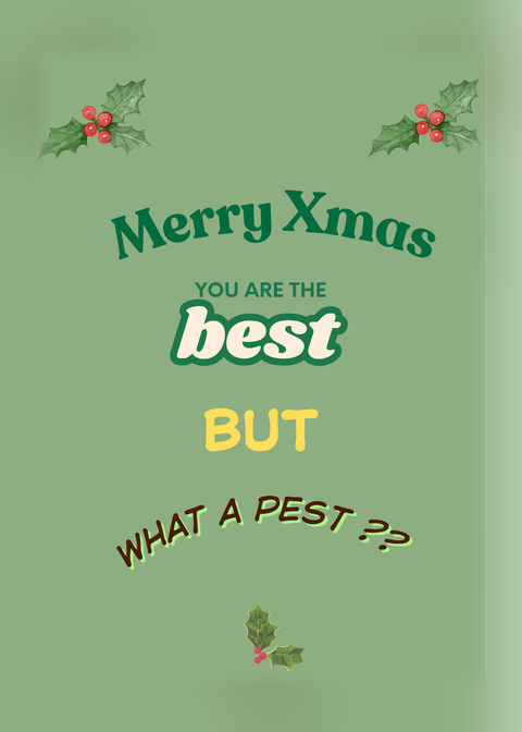Christmas Greeting – greeting card