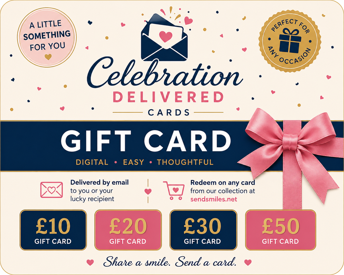 Celebration Delivered Gift Card