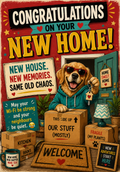 NEW HOME DOG