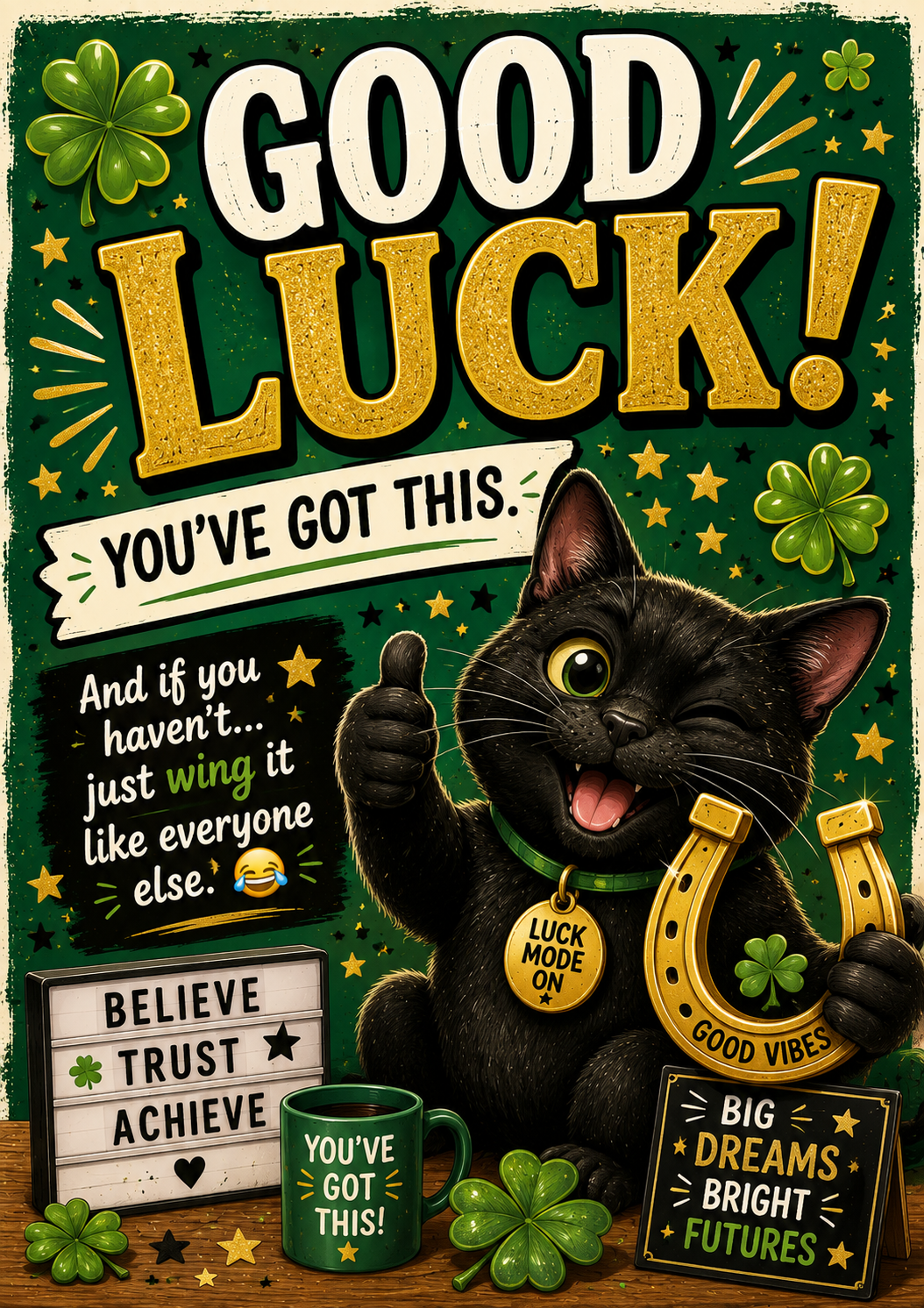 GOOD LUCK
